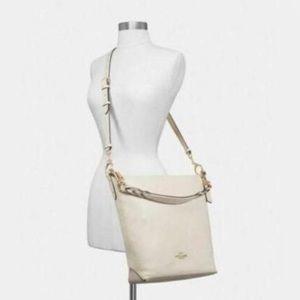 COACH Abby Duffle shoulder bag - chalk white